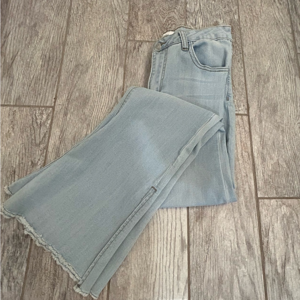 Y2K Forever 21 Light Wash Flare Jeans